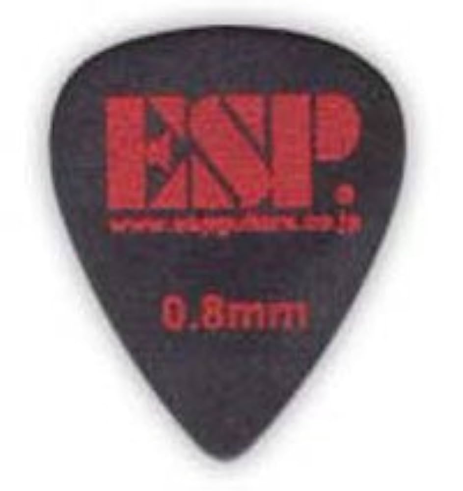 Amazon | ESP ピック ティアドロップ PT-PS10/BK スベリドメロゴ